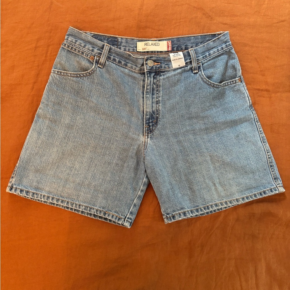Levi's Blue Jean Shorts Relaxed Fit Vintagr